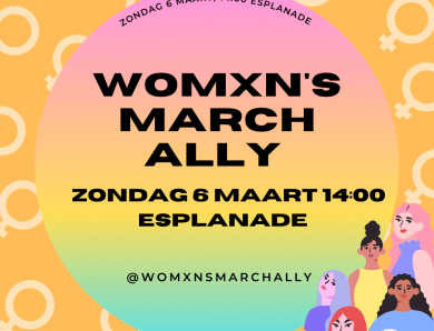 Vrouwenmars: Womxn’s March Ally